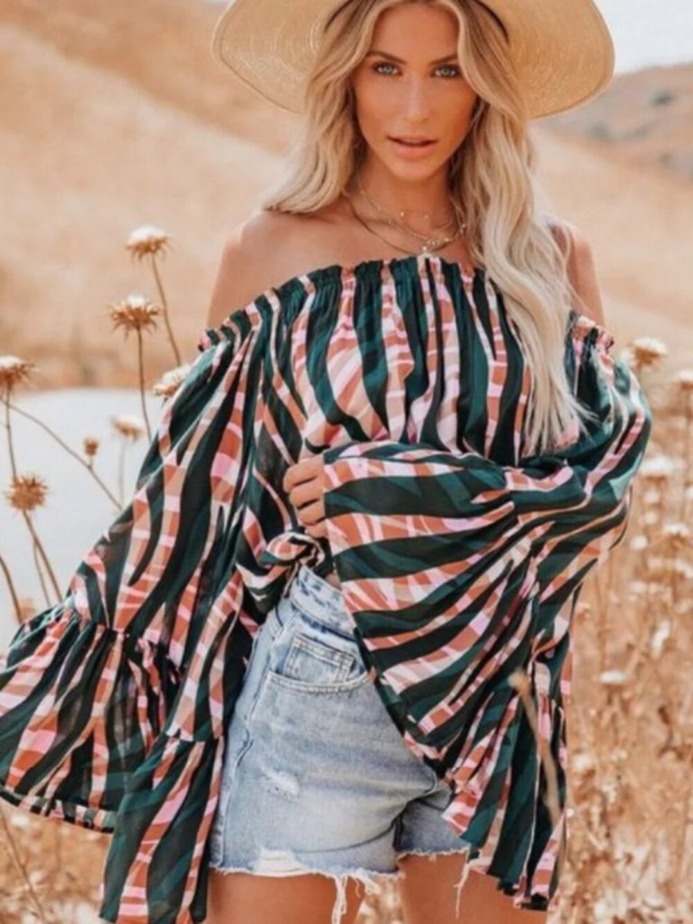 Vici Off Shoulder Top - Size XL